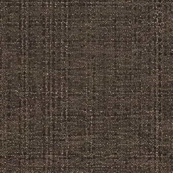 Brauner gewebter Stoff mit dezentem Karomuster und strukturiertem Aussehen.