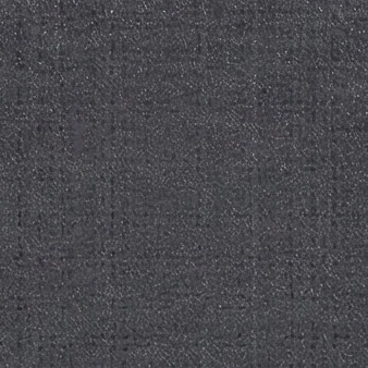 Dunkelgrauer, strukturierter Stoff mit dezentem, gitterartigem Webmuster.