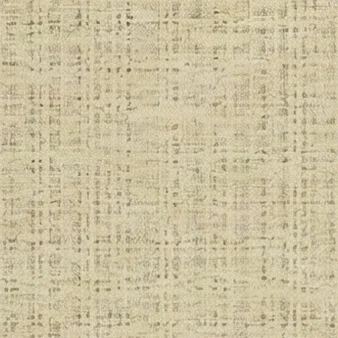 Beigefarbener, strukturierter Stoff mit dezentem, unregelmäßigem, gitterartigem Muster.
